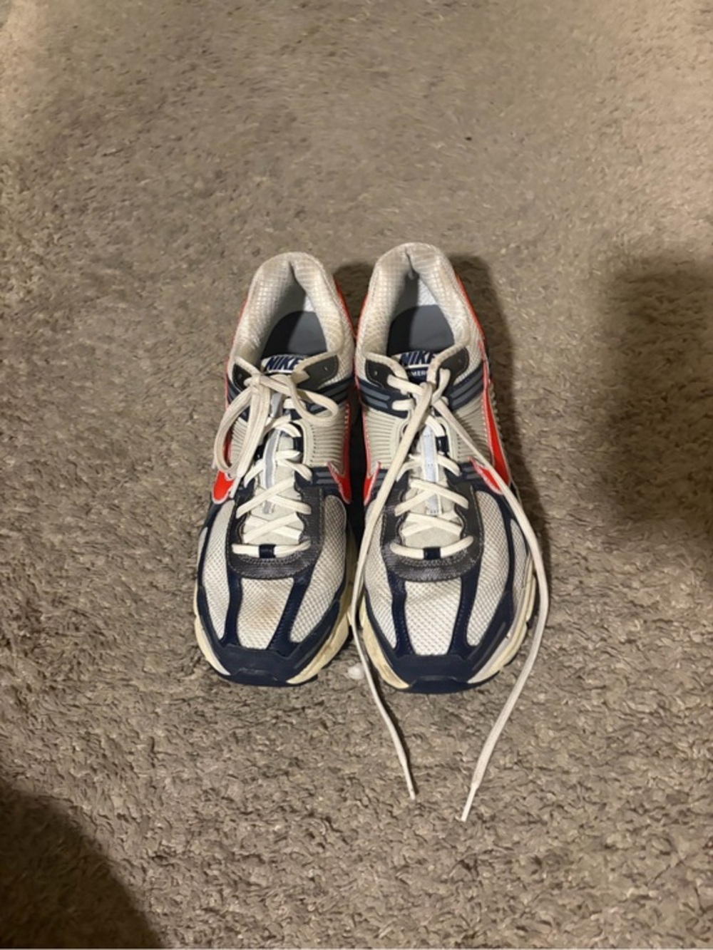 Men’s pre owned size 11.5 Nike Vomero 5 Team USA red white blue - Picture 7 of 8